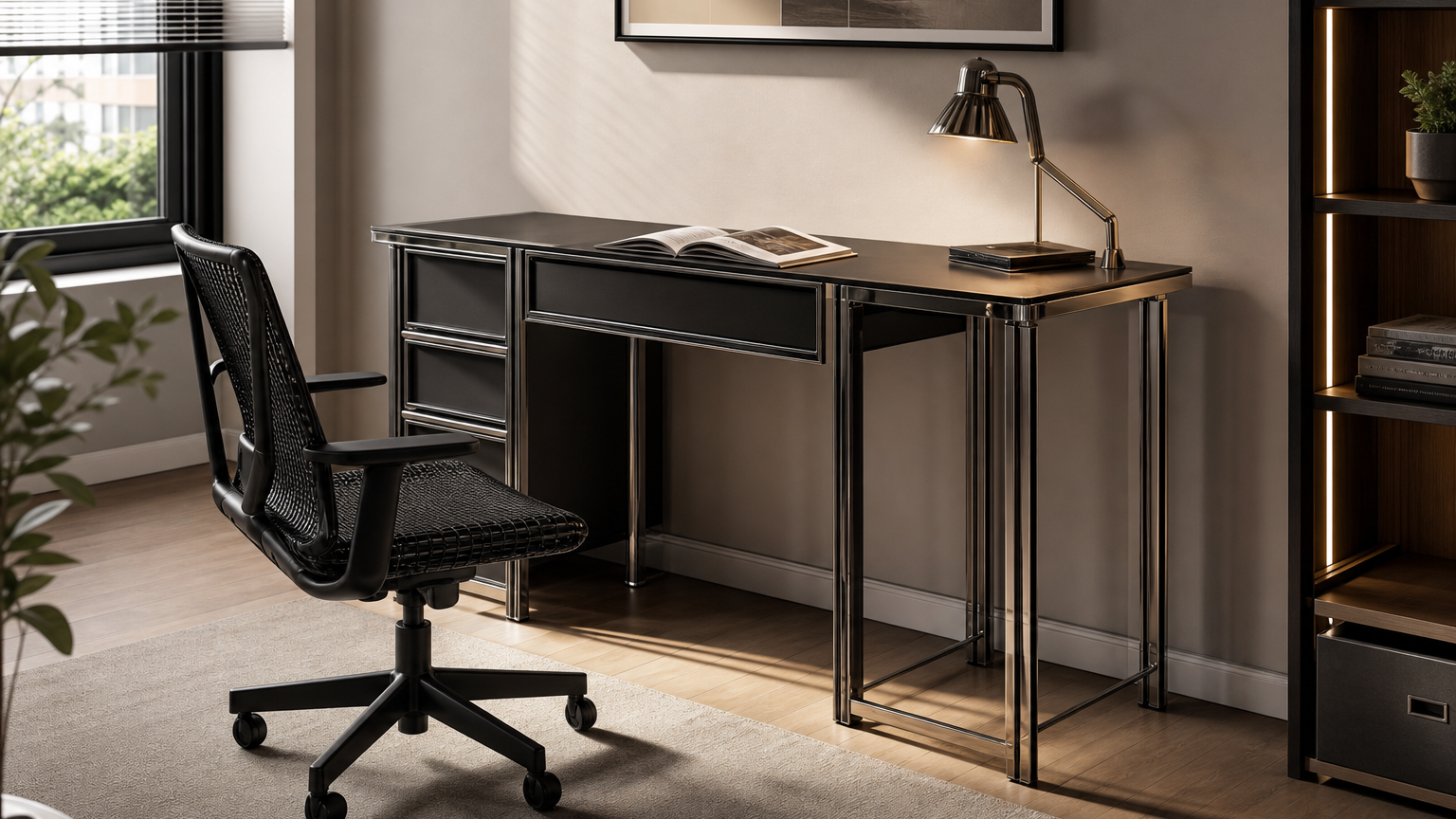 现代简约书房商品展示图