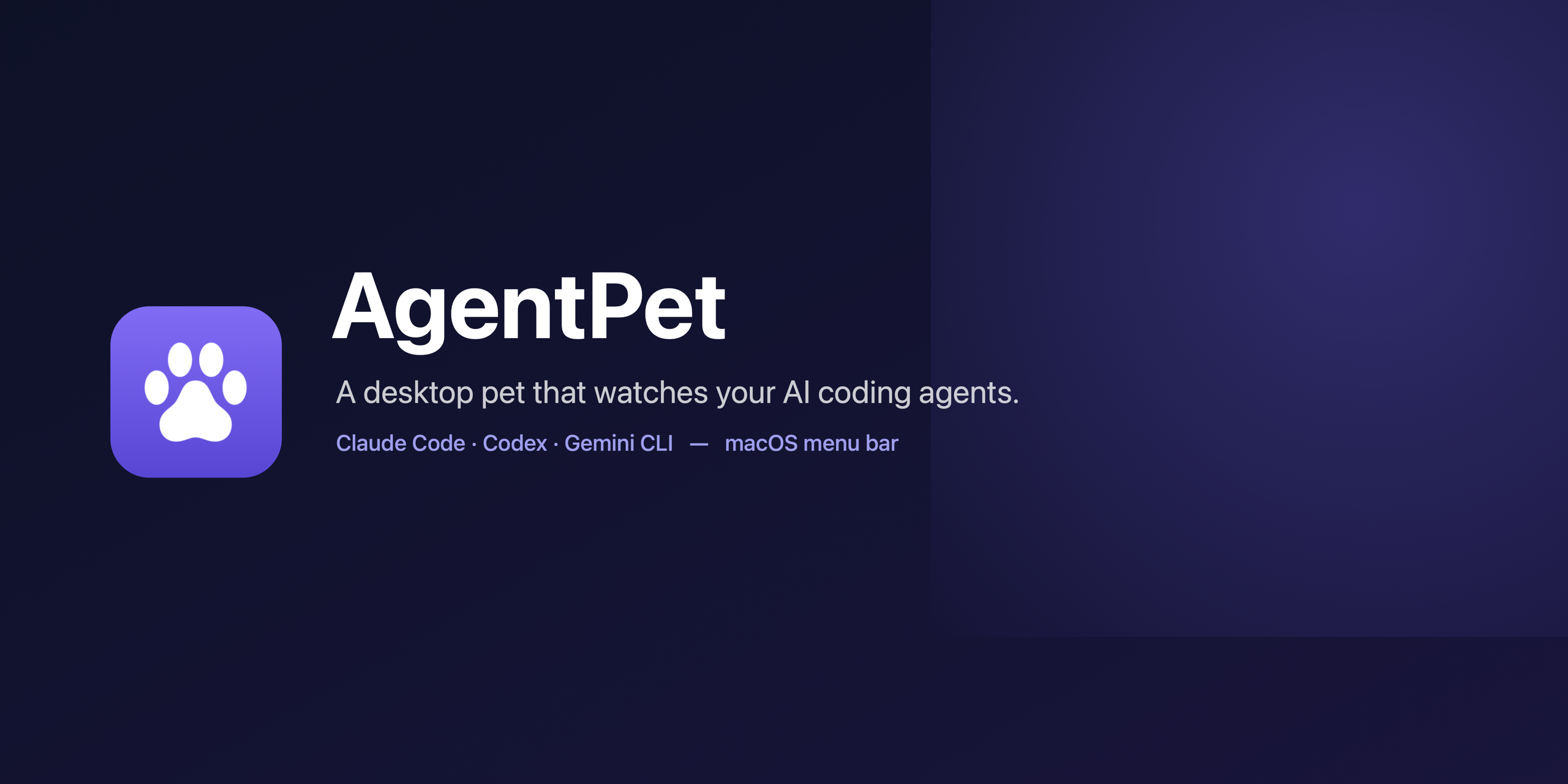 开源推荐：AgentPet，让 AI Agent 变成你的桌面宠物